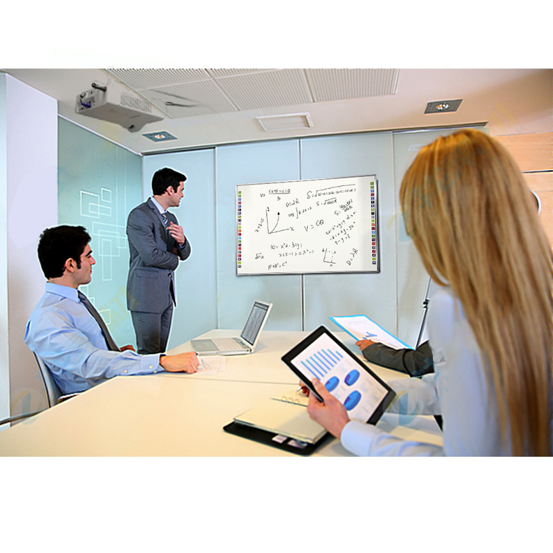 102 Inch IR Touch Interactive Electronic Whiteboard Finger Writing For School